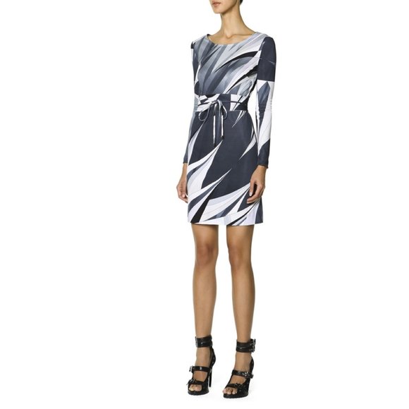 EMILIO PUCCI BLACK MULTI DRESS MODEL 46RL22 SIZE IT 42 / US 8 - Picture 16 of 16